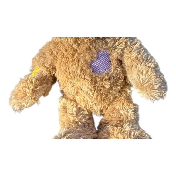 Build A Bear Rag Patches & Corduroy Teddy Plush Stuffed Security Support Pet Toy - Picture 13 of 16